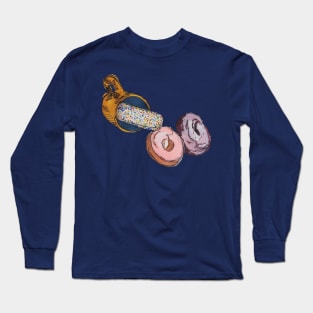 Spilling Doughnuts Long Sleeve T-Shirt